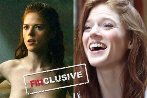 rose leslie nude|Rose Leslie Breasts, Butt Scene in Game Of Thrones